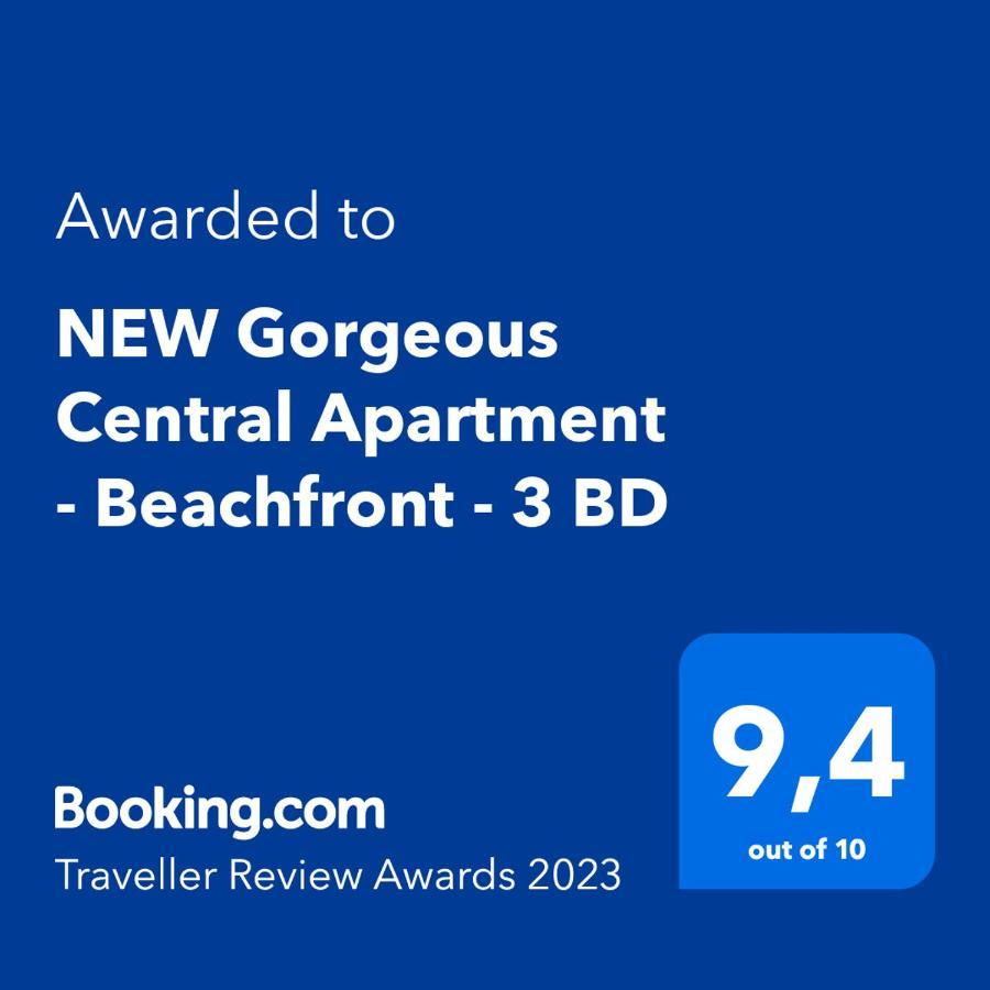 New Gorgeous Central Apartment - Beachfront - 3 Bd サン・セバスティアン エクステリア 写真